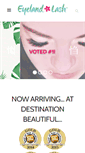 Mobile Screenshot of eyelandlash.com